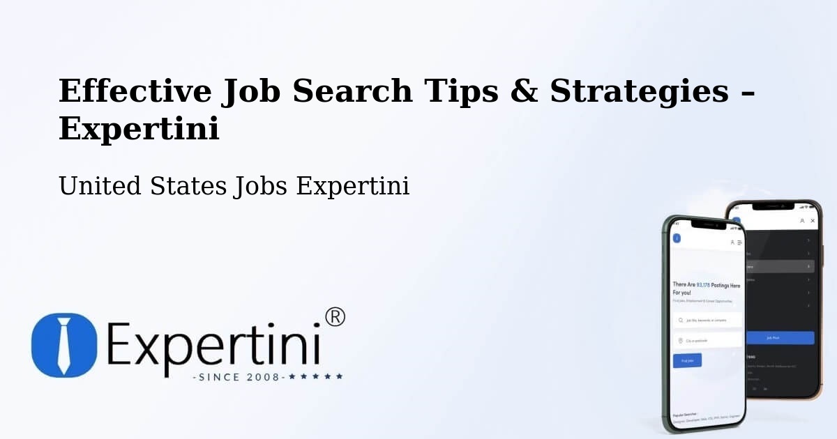 Job Search Tips & Strategies for Job Seekers – Flowood - Flowood, United States Jobs Expertini